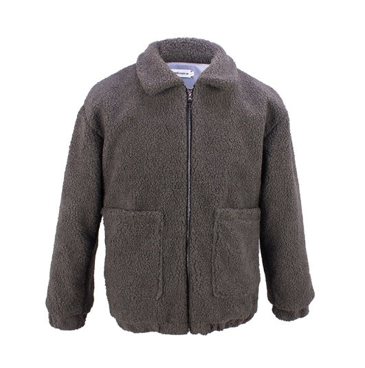 Shearling Plush Coat
