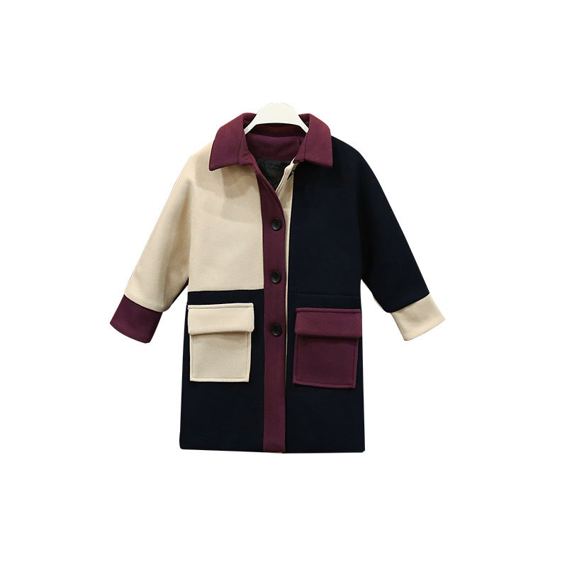 Kids' Wool Blend Coat