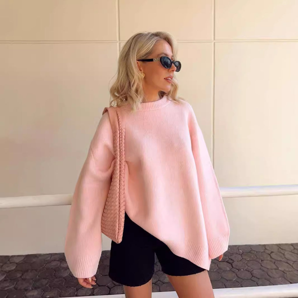 Crewneck Knit Sweater