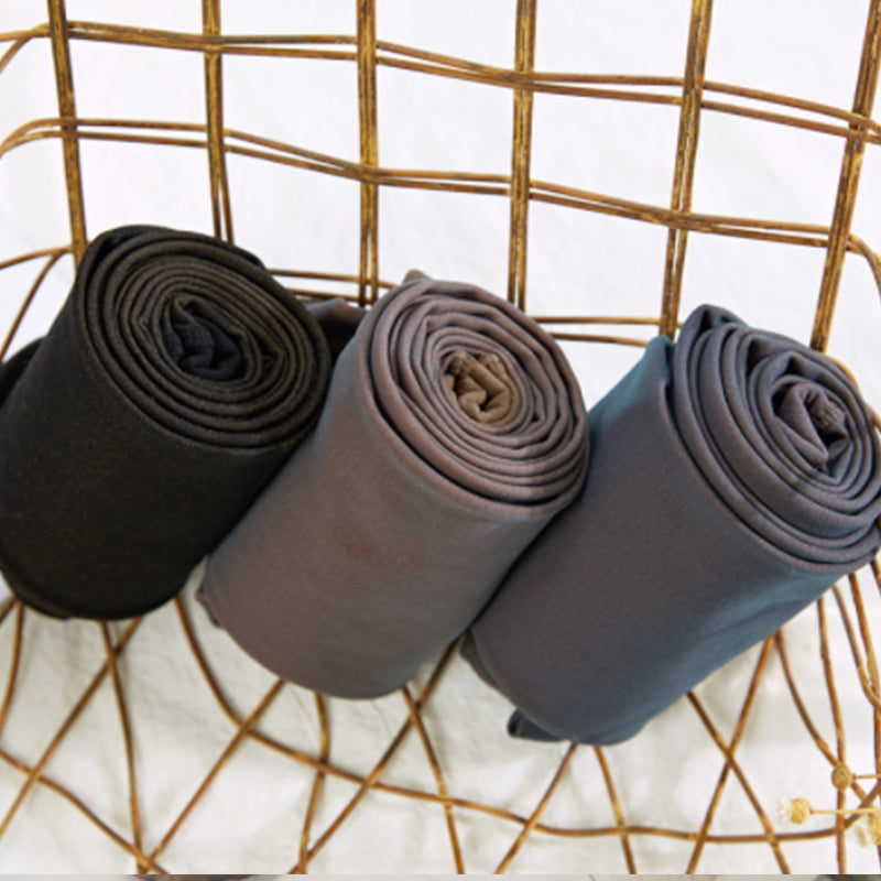 Fleece-Lined Sheer-Effect Winter Tights