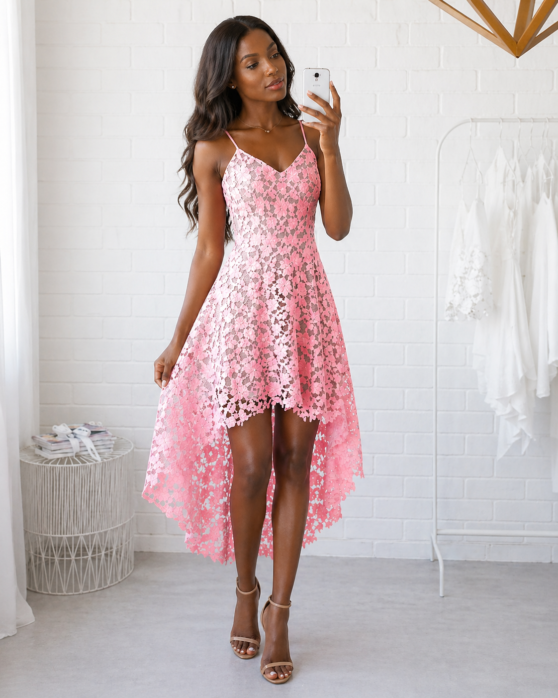 Lace maxi dress