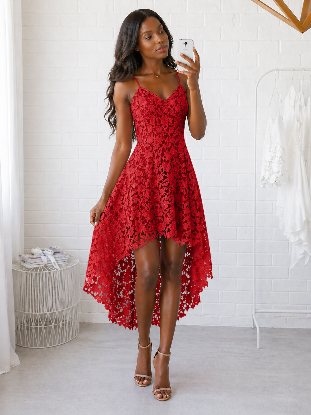 Lace maxi dress