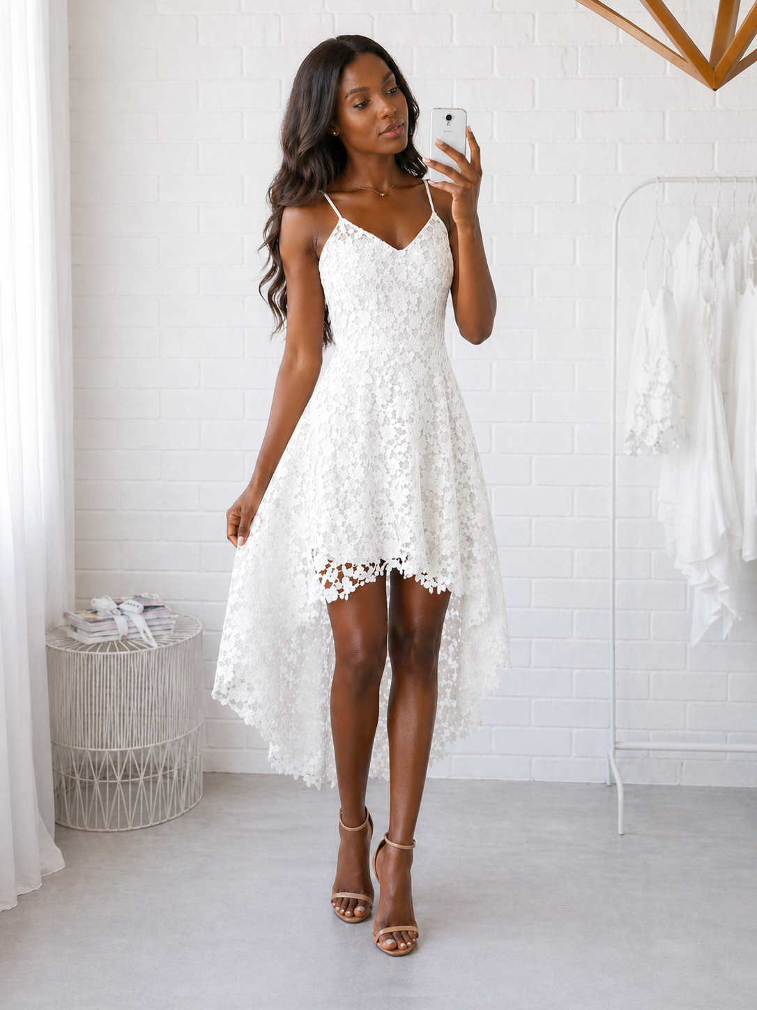 Lace maxi dress