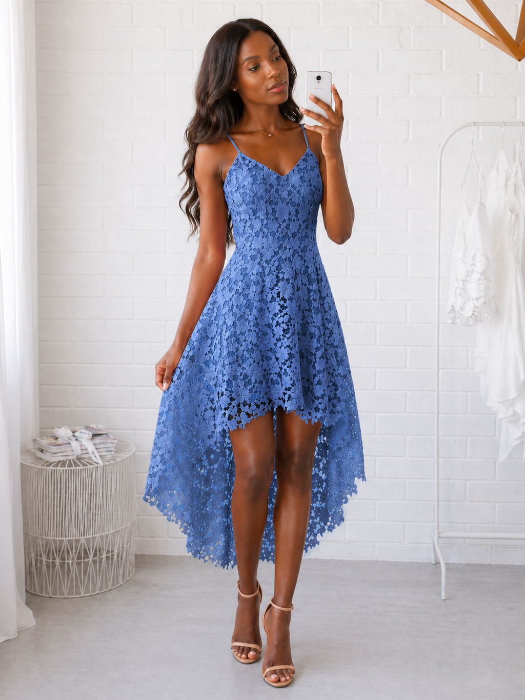Lace maxi dress