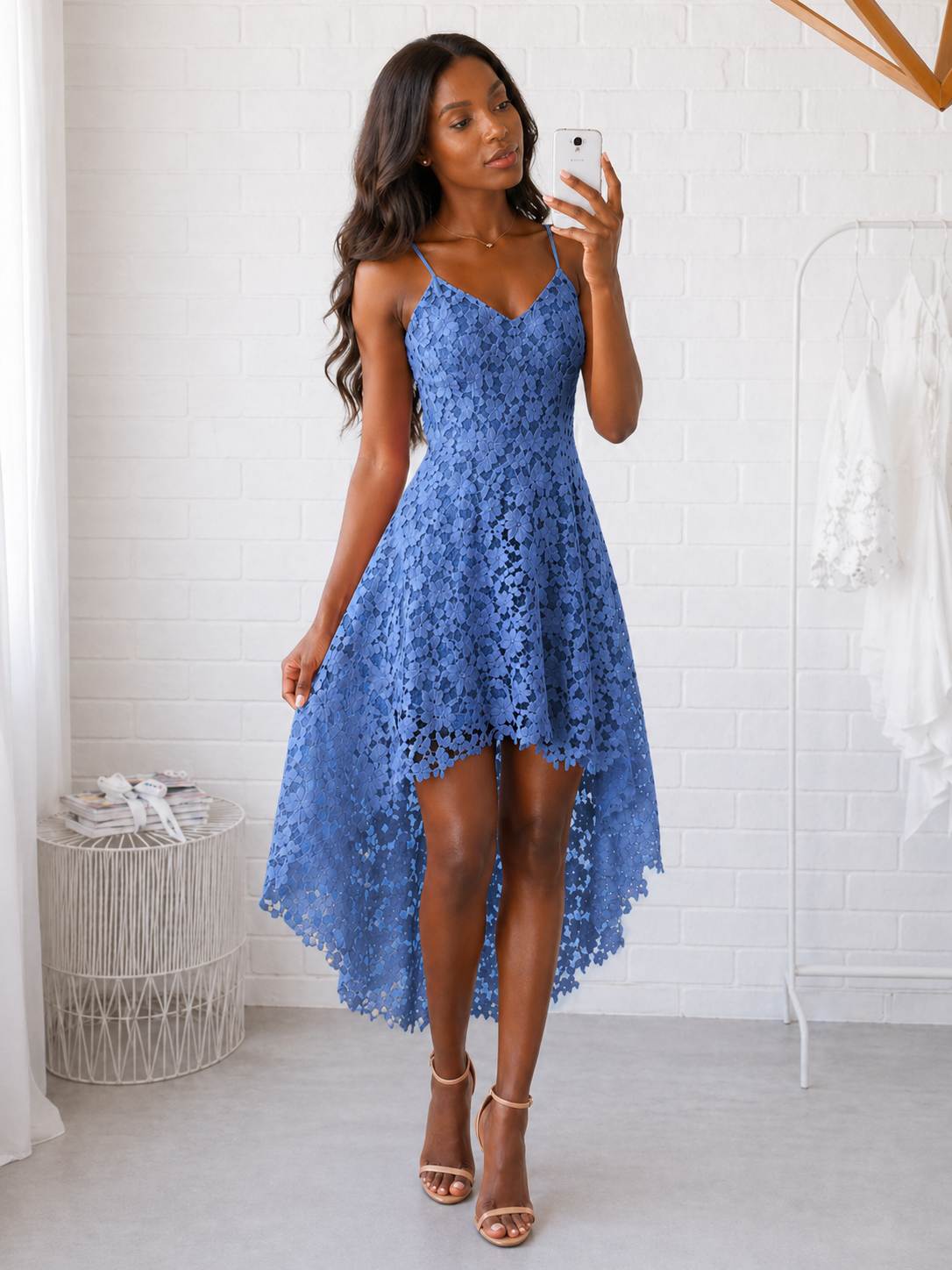 Lace maxi dress