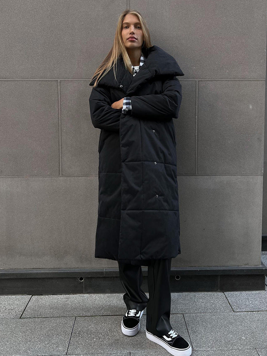 Lace-Up Padded Coat