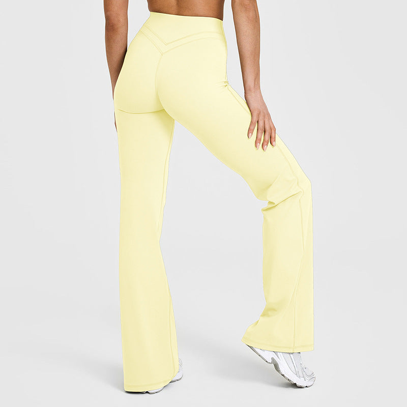 Women's Sports Fitness Tummy-Control Hip-Lifting Casual Pants