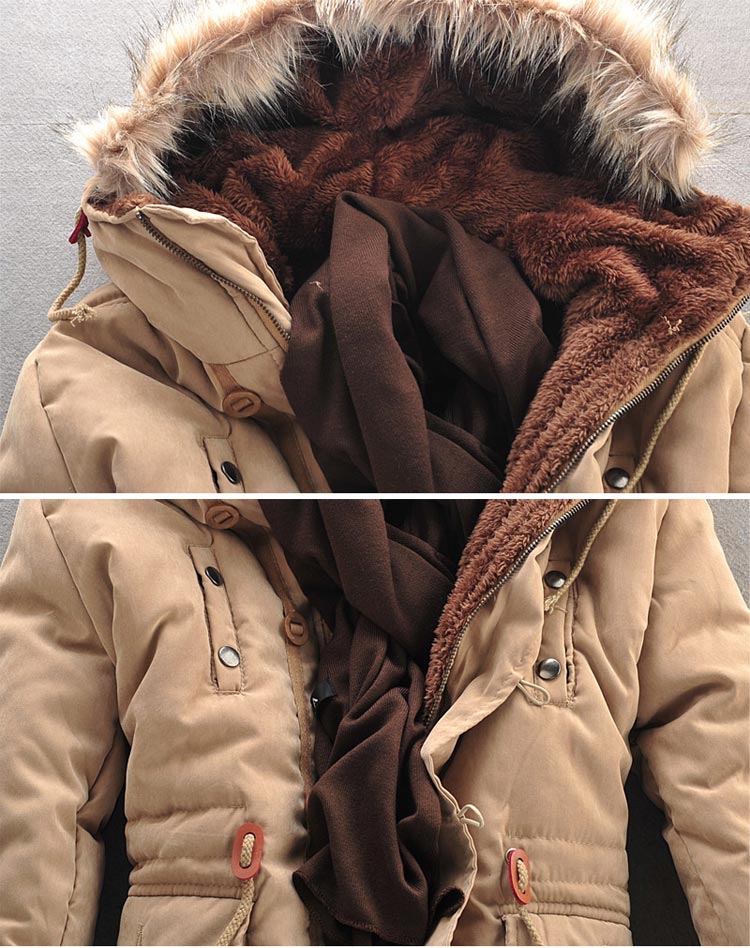 Men's Lamb Wool Lined Coat