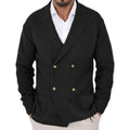 Men's Double-Breasted Cardigan