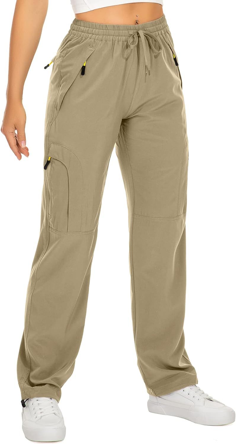 Loose-fitting Straight-leg Workout Pants With Drawstring Cuffs