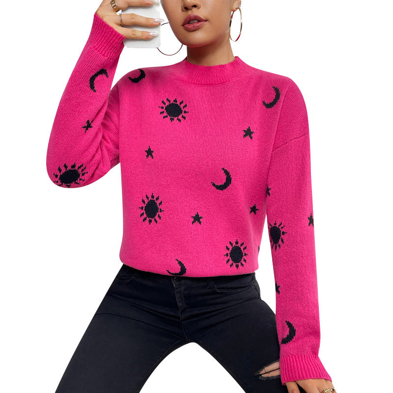 Skull Jacquard Sweater