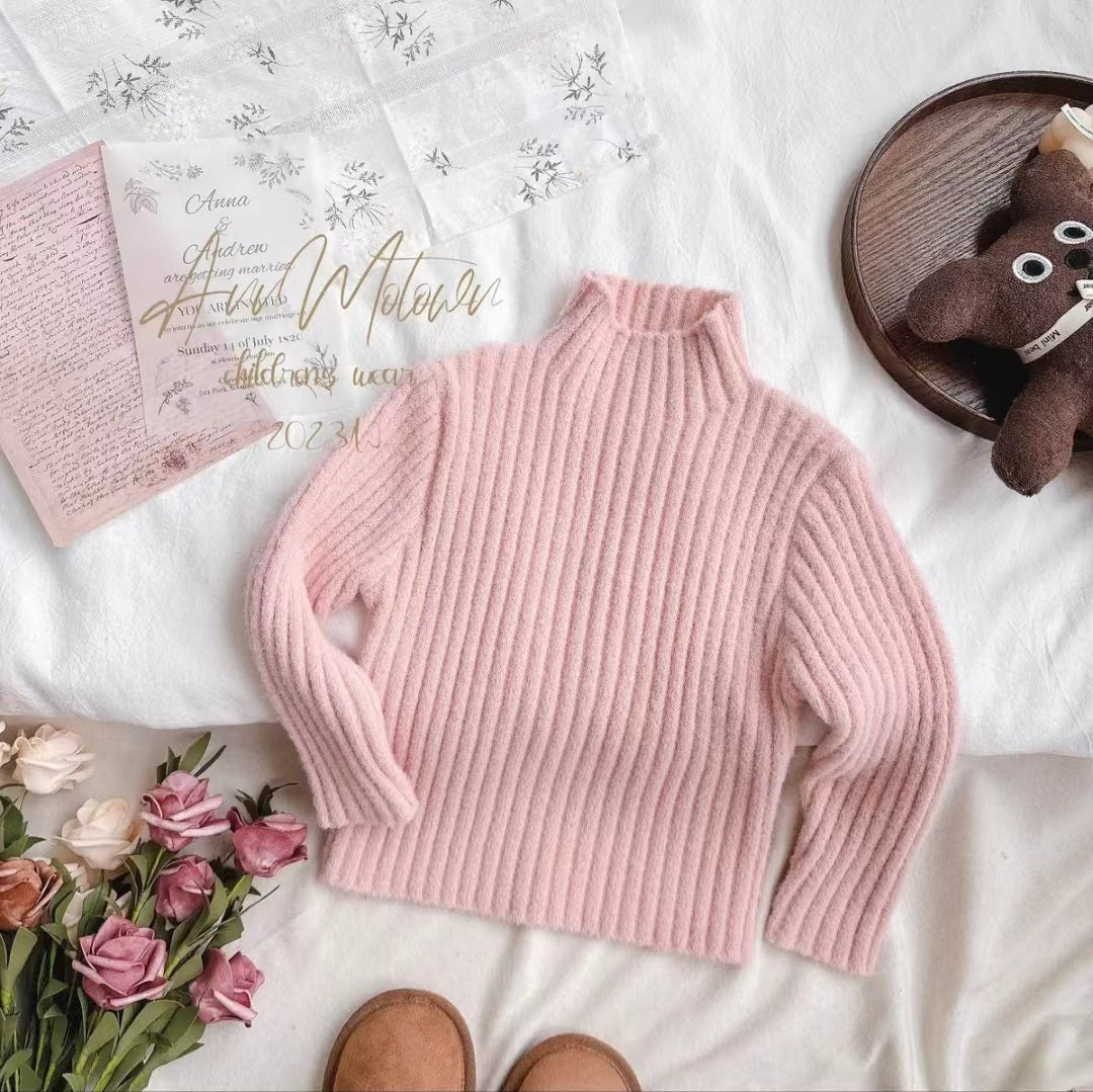 Kids' Hooded Knit Cardigan
