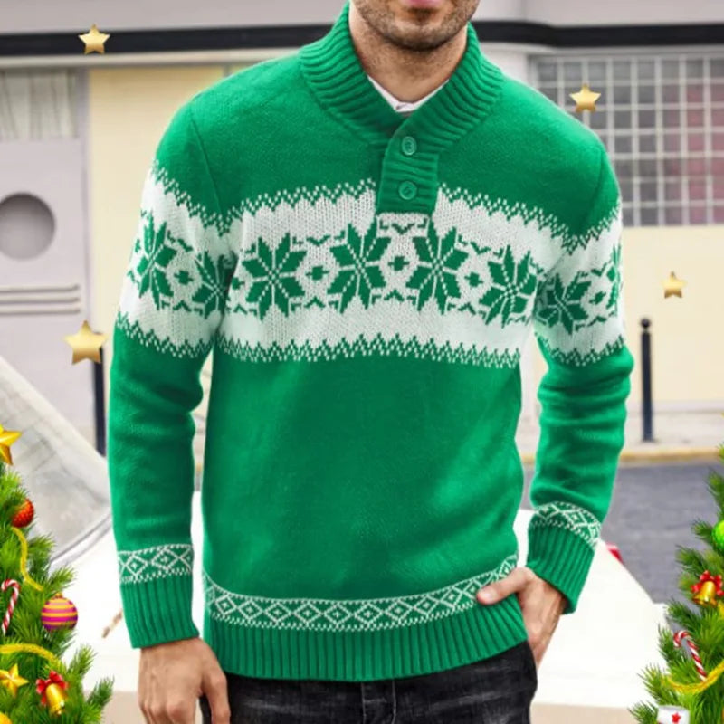 Men's Christmas Jacquard Sweater