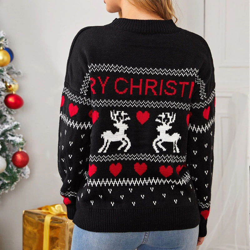 Reindeer Heart Sweater