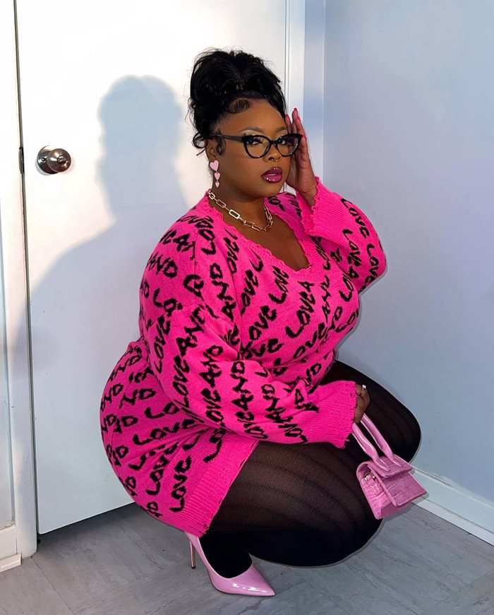 Plus Size Knit Sweater