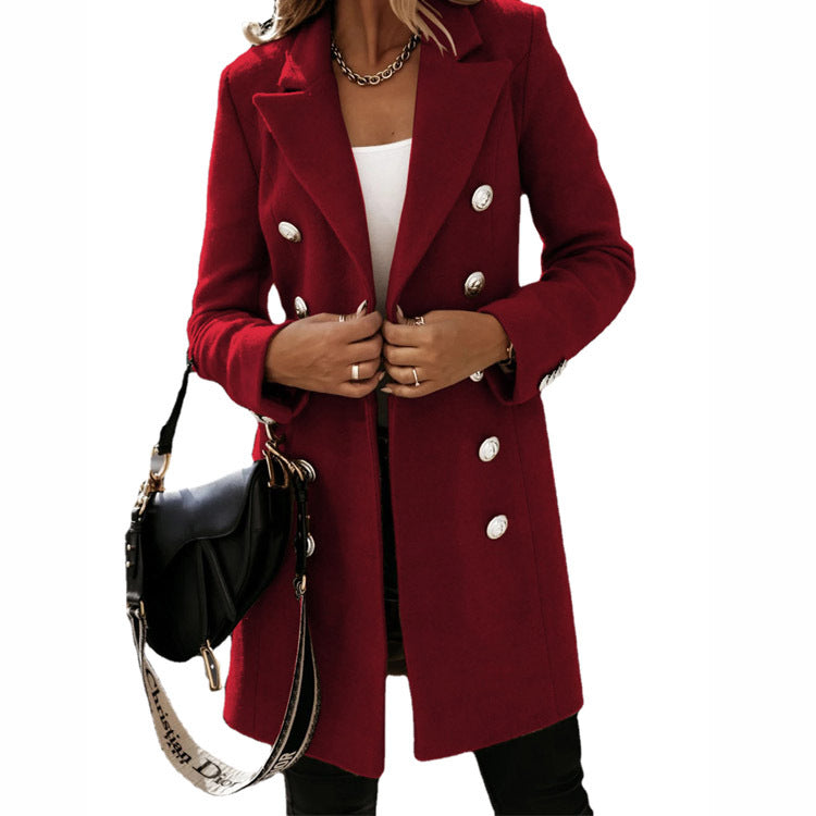 Double-Breasted Wool Jacket