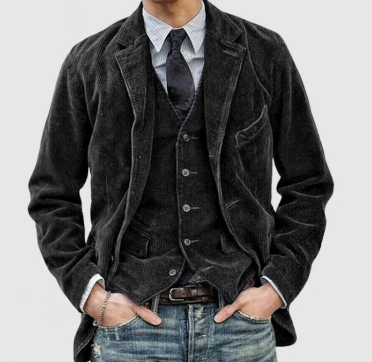 Men's Corduroy Blazer Jacket