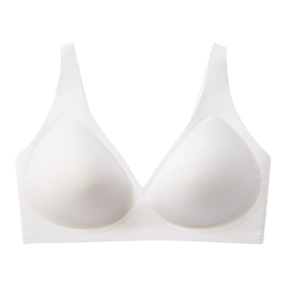 Women's Solid Color Full-Cup Push-Up Bra