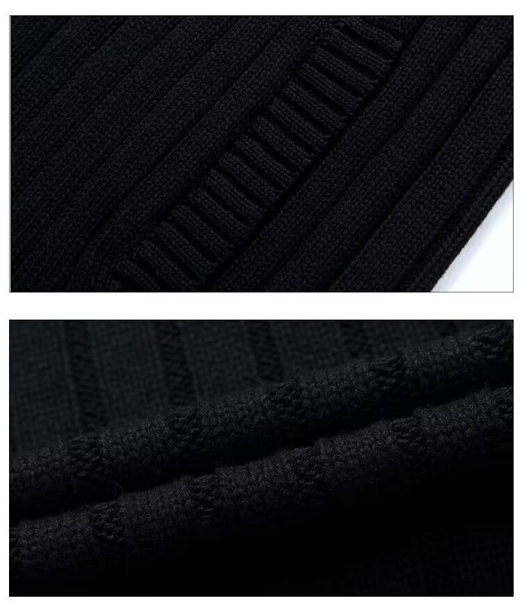 Men's Fleece-Lined Zip Sweater Coat