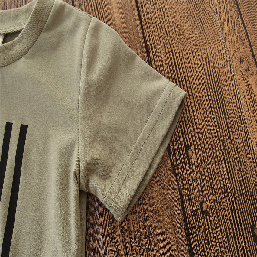 Little Boys' Camo Flag Summer Set
