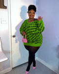 Plus Size Knit Sweater