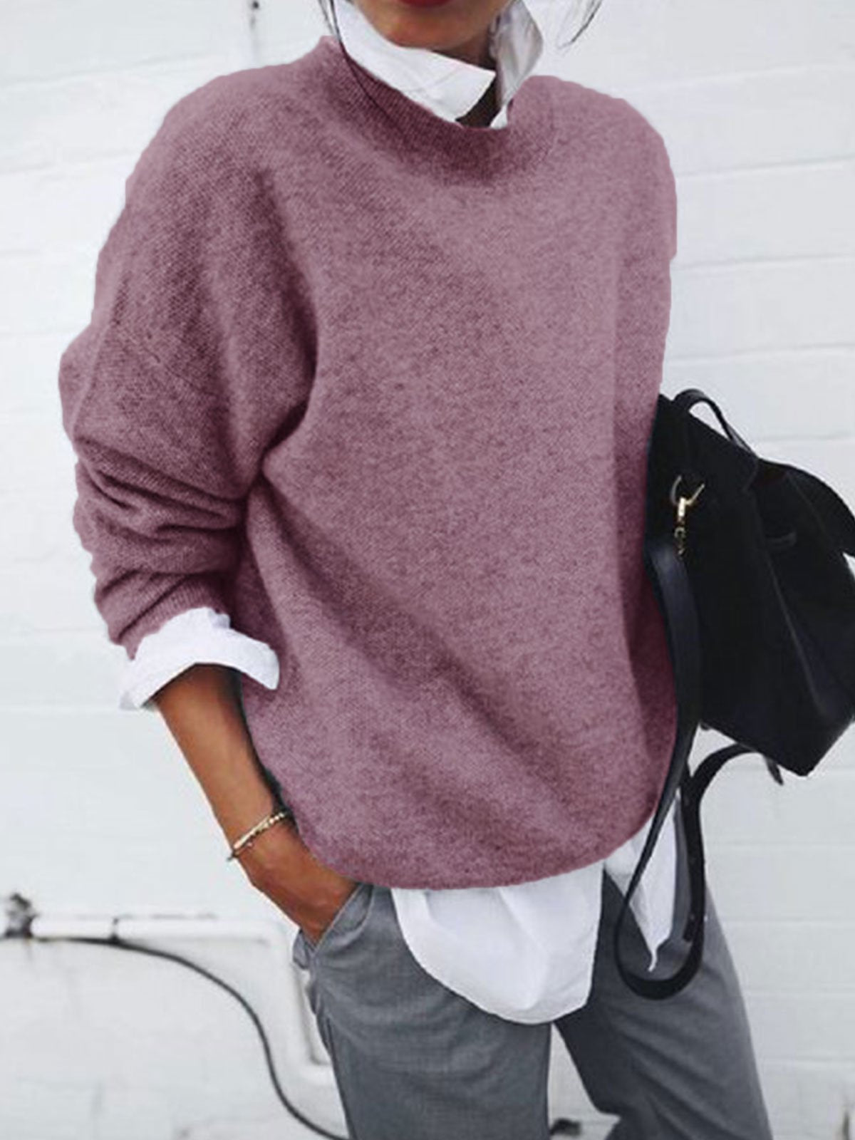 Classic Knit Pullover