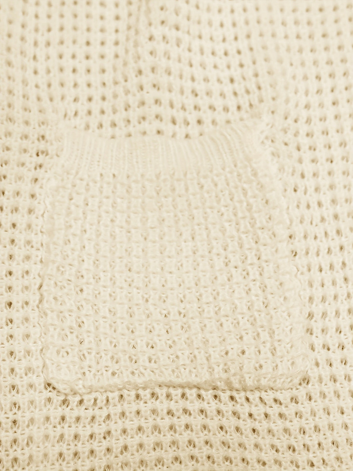 Plus Size Boho Open Knit Cardigan
