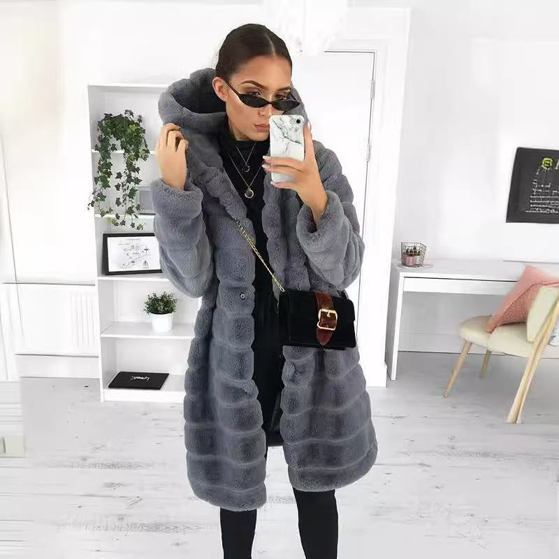 Long White Puffer Coat