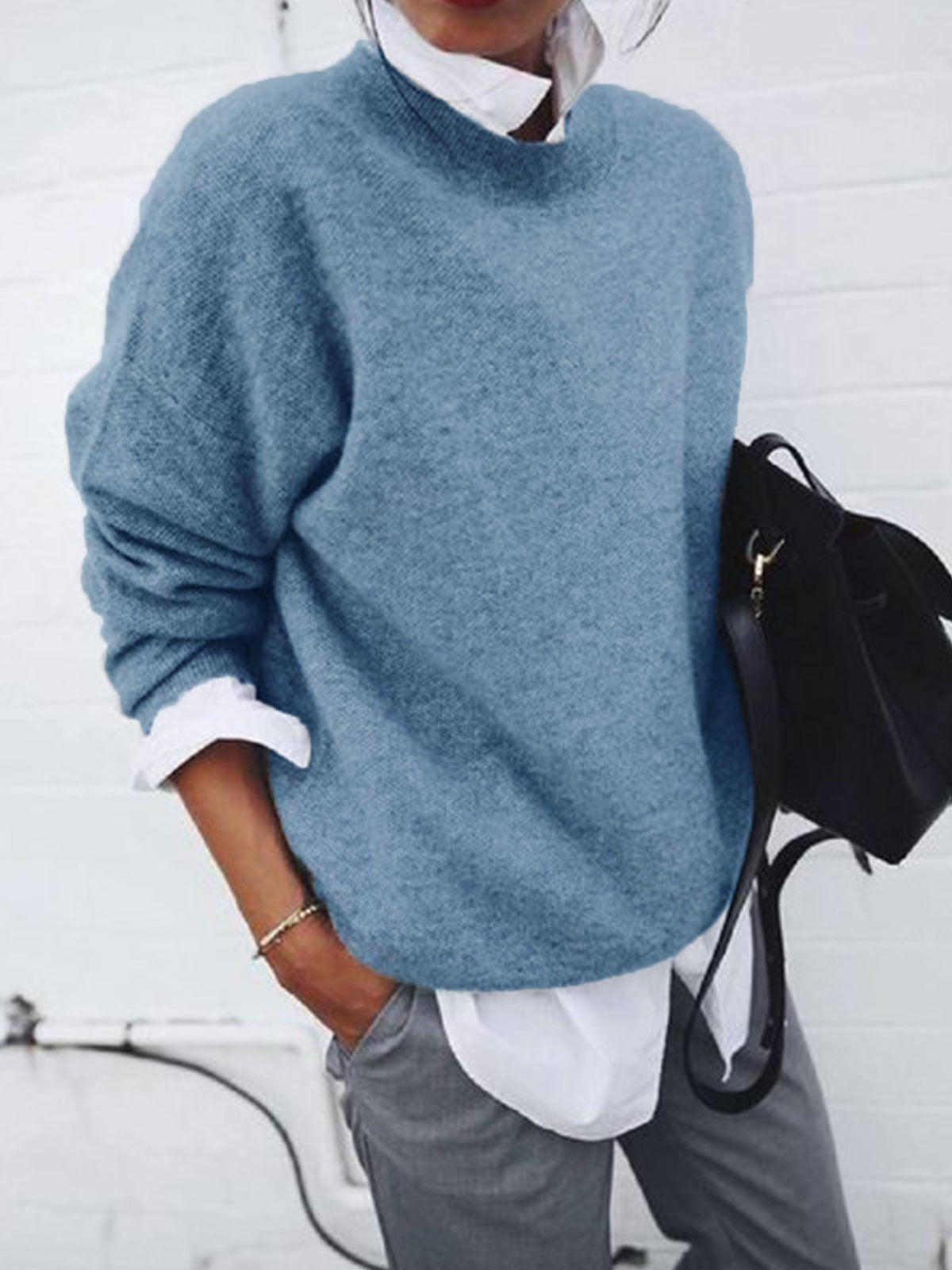 Classic Knit Pullover