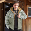 Men's Fleece-Lined Padded Coat
