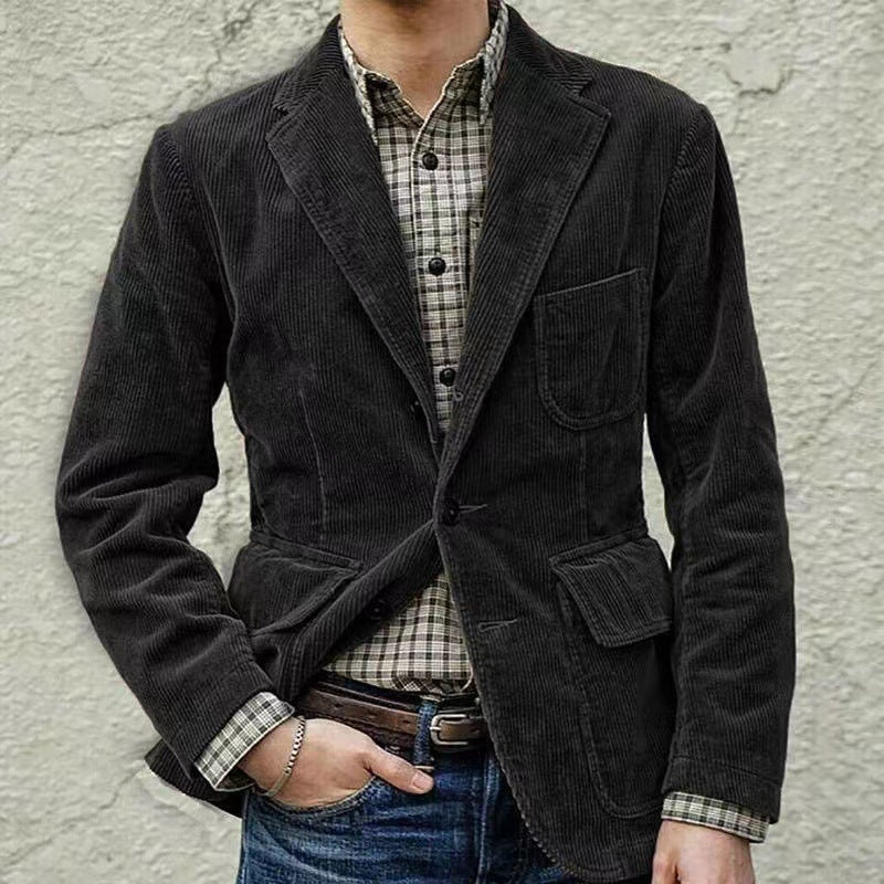 Men's Corduroy Blazer Jacket