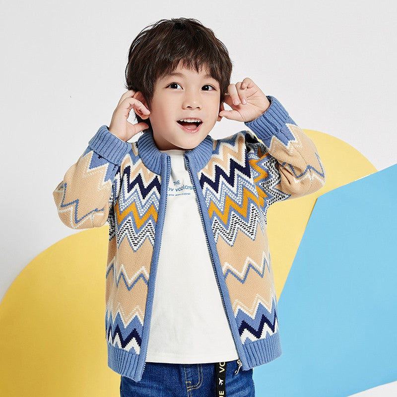 Kids' Velvet-Lined Zip Jacket