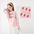 Girls' Long Sleeve Cotton Tee
