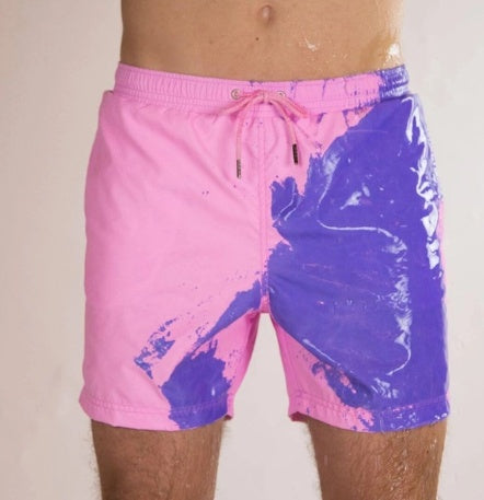 Men's Color-Changing Swim Shorts