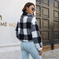 Plaid Velvet Jacket