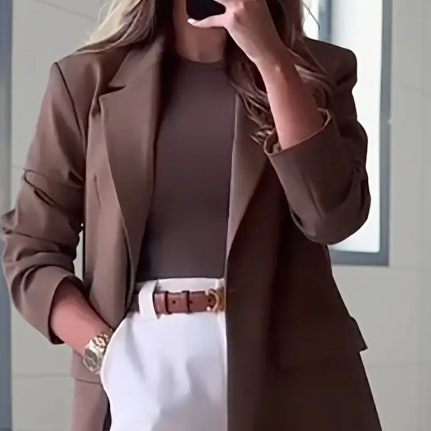 Plus Size Elegant Coat