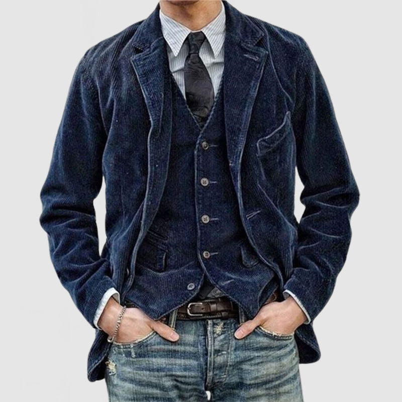 Men's Corduroy Blazer Jacket
