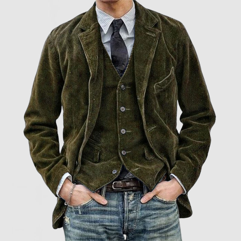 Men's Corduroy Blazer Jacket