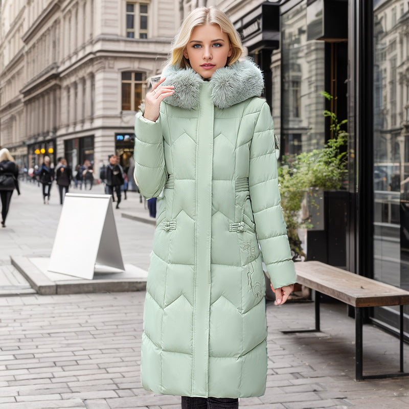 Fur Collar Padded Coat