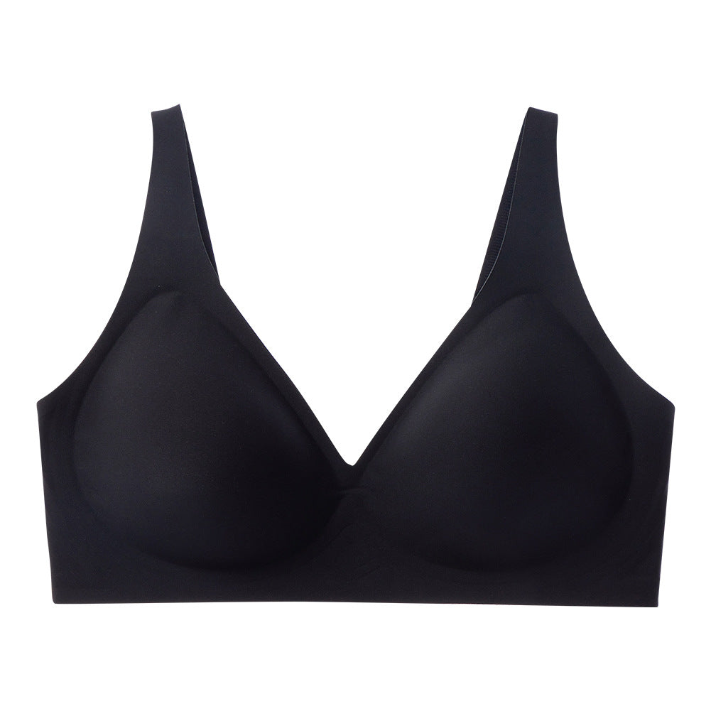 Women's Solid Color Full-Cup Push-Up Bra