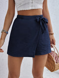 Fashionable High-Waist Casual All-Match Elastic Waist Culotte For Women