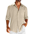 Men's Pocket Polo Collar Shirt