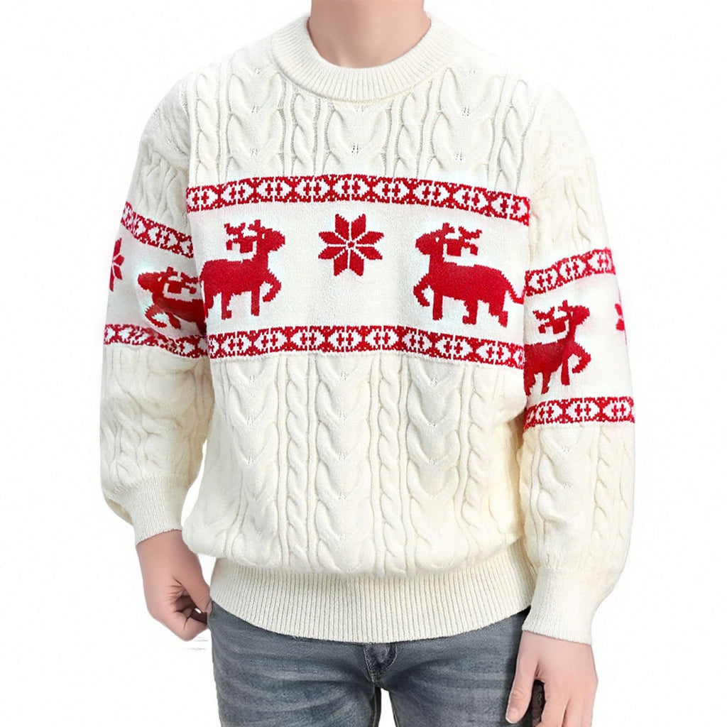 Men's Christmas Reindeer Sweater