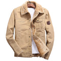 Men's Velvet-Lined Cotton Jacket