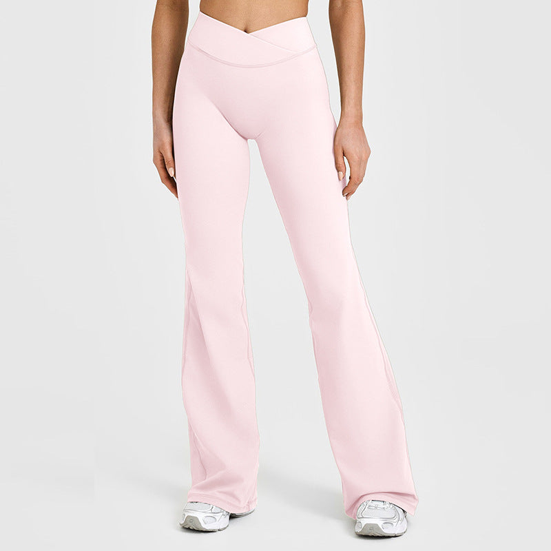 Women's Sports Fitness Tummy-Control Hip-Lifting Casual Pants