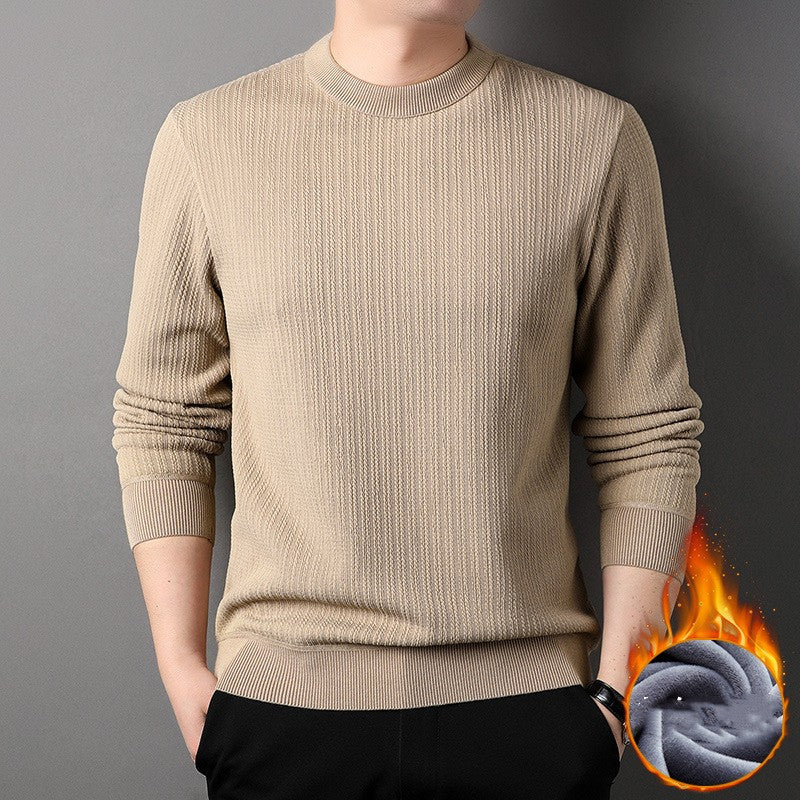 Men's Plush Pullover Sweater