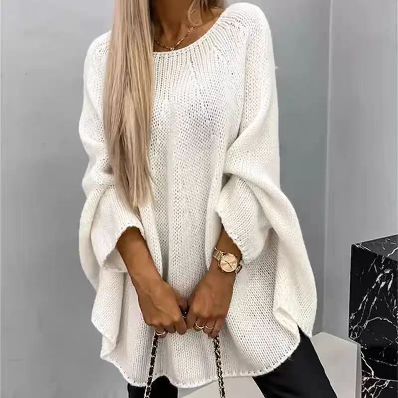 Batwing Shawl Knit Sweater