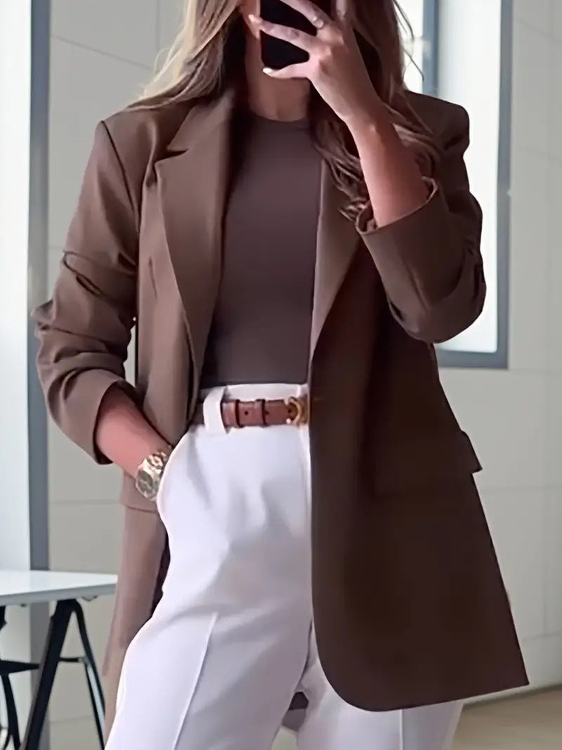 Plus Size Elegant Coat